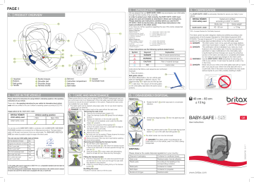 BRITAX RÖMER BABY-SAFE i-SIZE | Manualzz