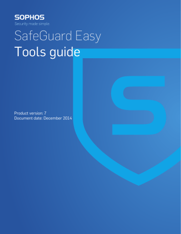 Sophos SafeGuard Easy tools Guide | Manualzz