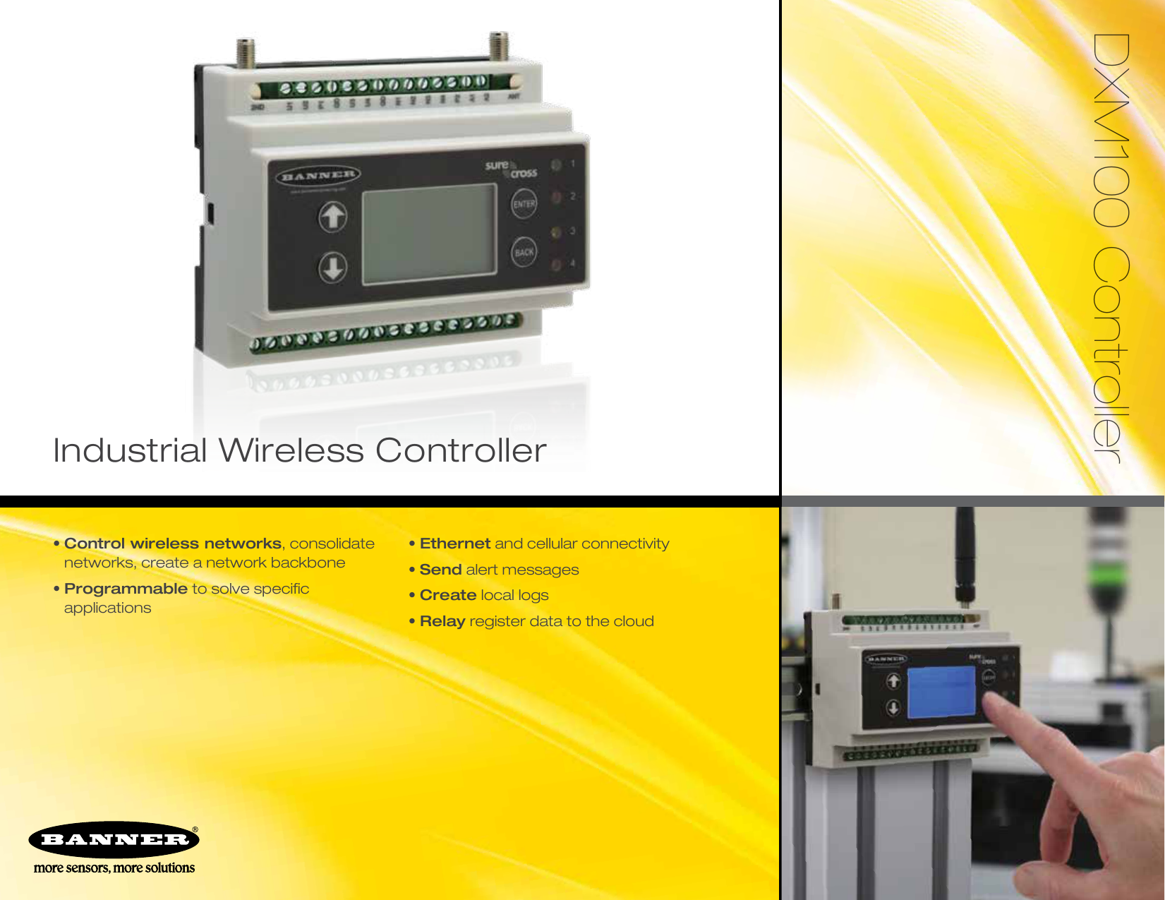 Dxm100 Controller Banner Engineering Manualzz