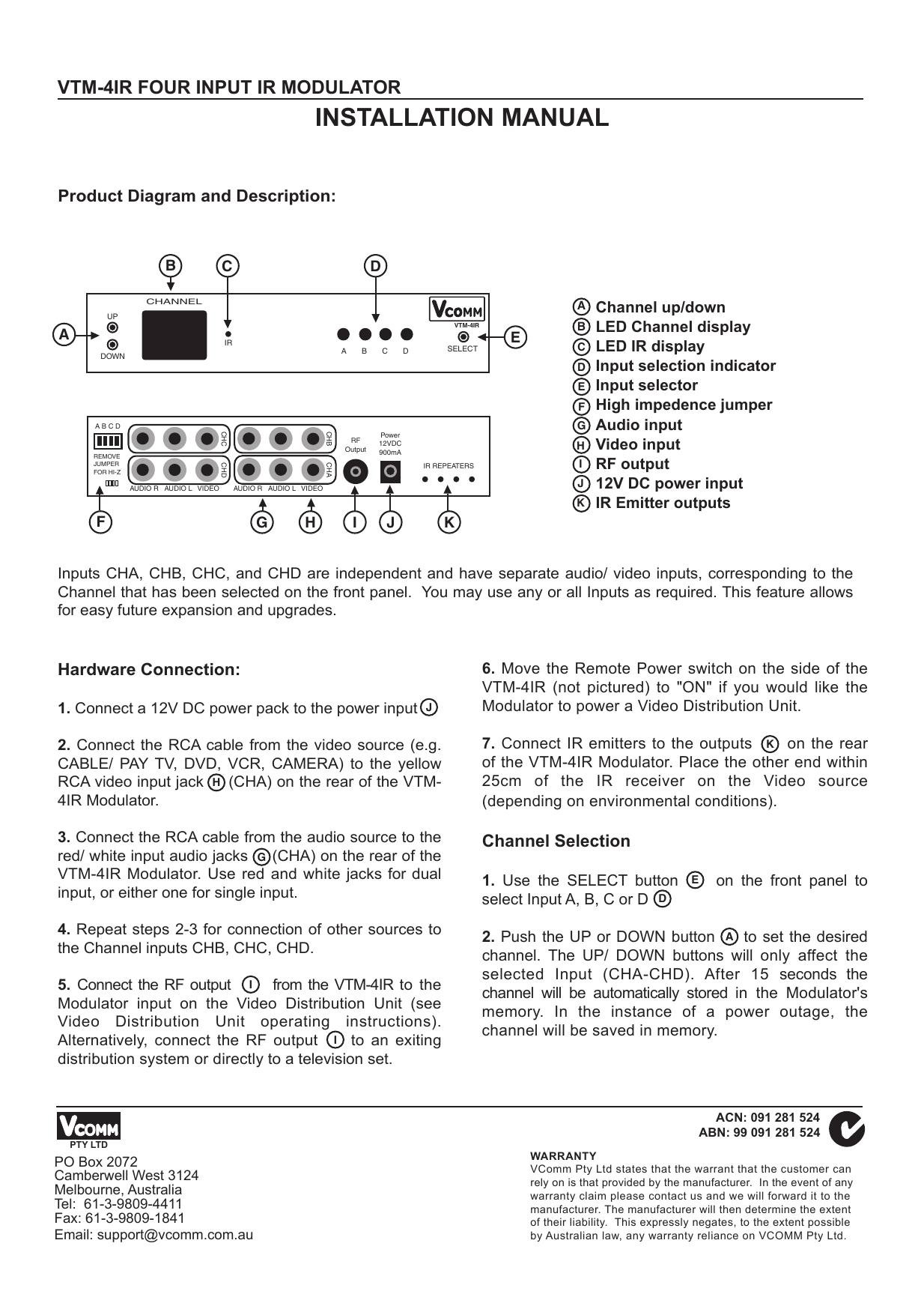 Installation Manual Manualzz