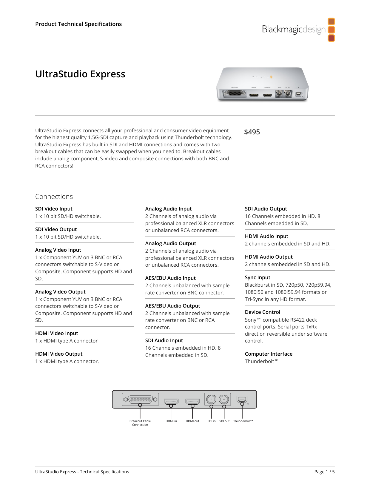 blackmagic ultrastudio mini recorder mac manual