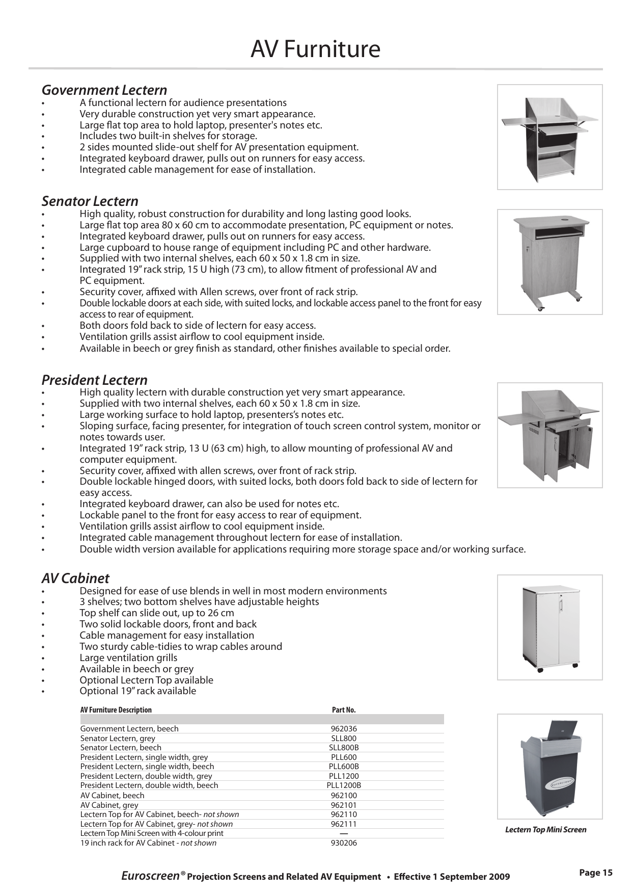 Av Furniture Euroscreens Manualzz Com