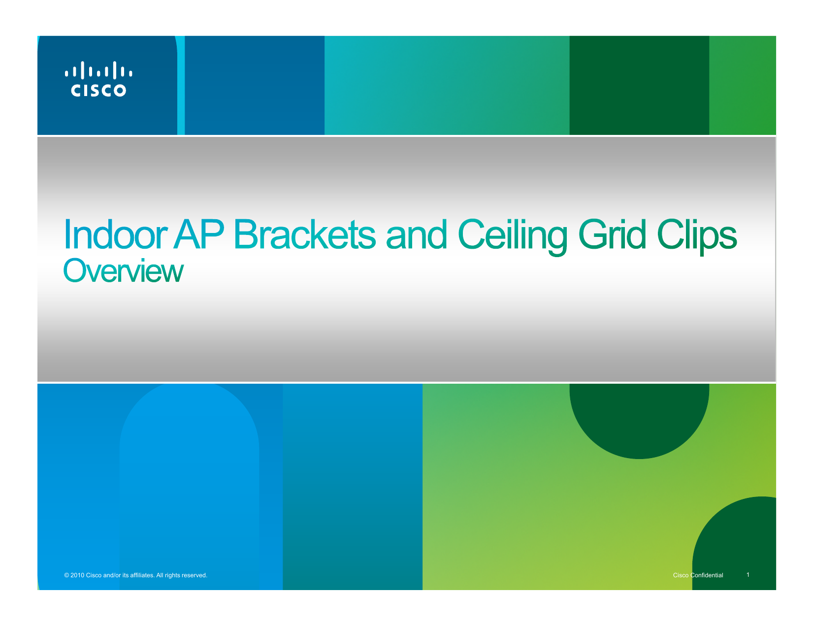 Selecting Access Point Mounting Hardware Brackets And