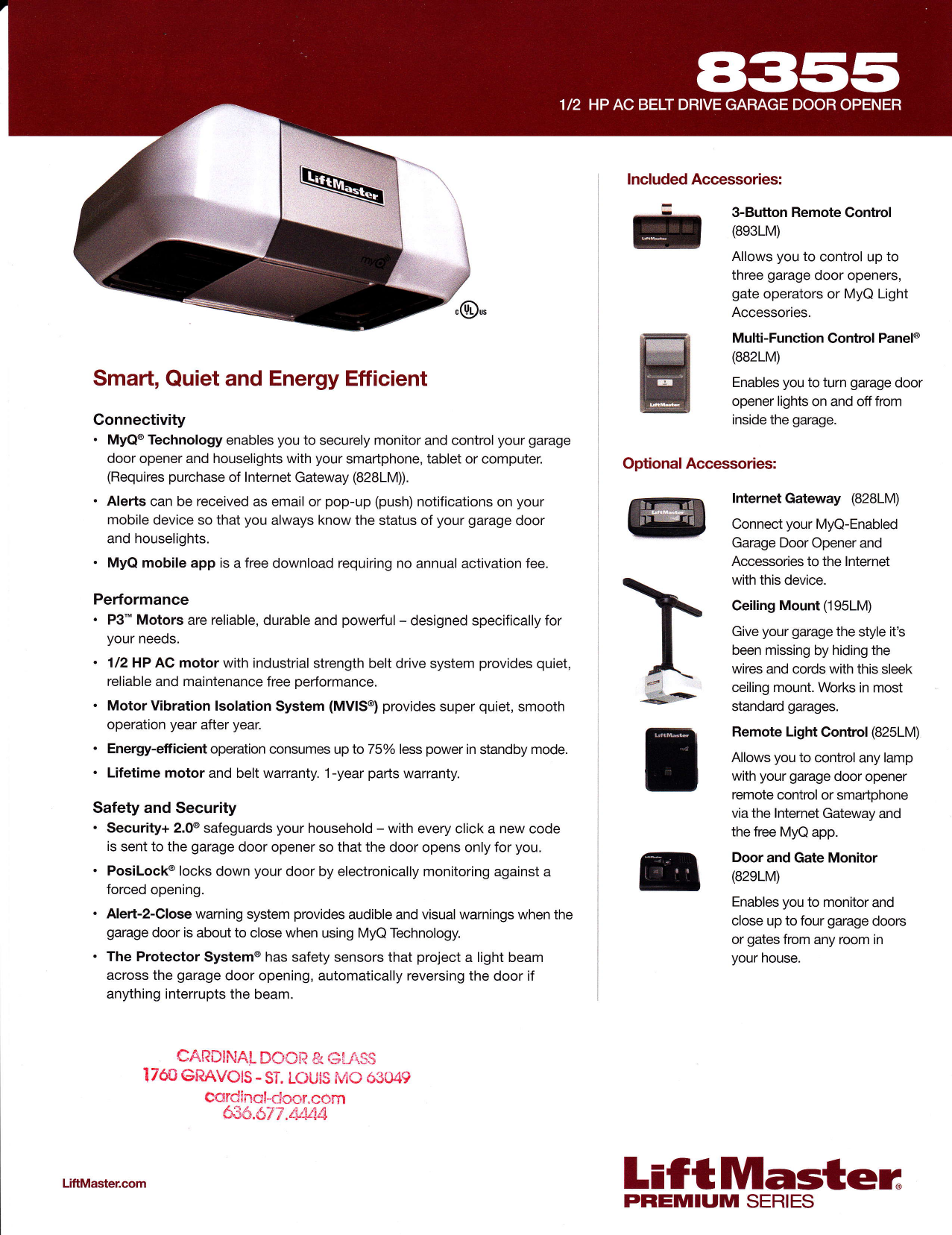 Liftmasteft Cardinal Door Manualzz Com