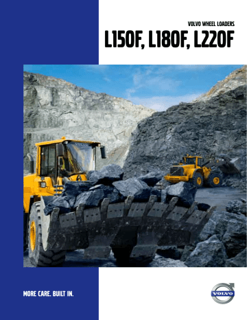 Volvo L150, L180, L220 | Manualzz