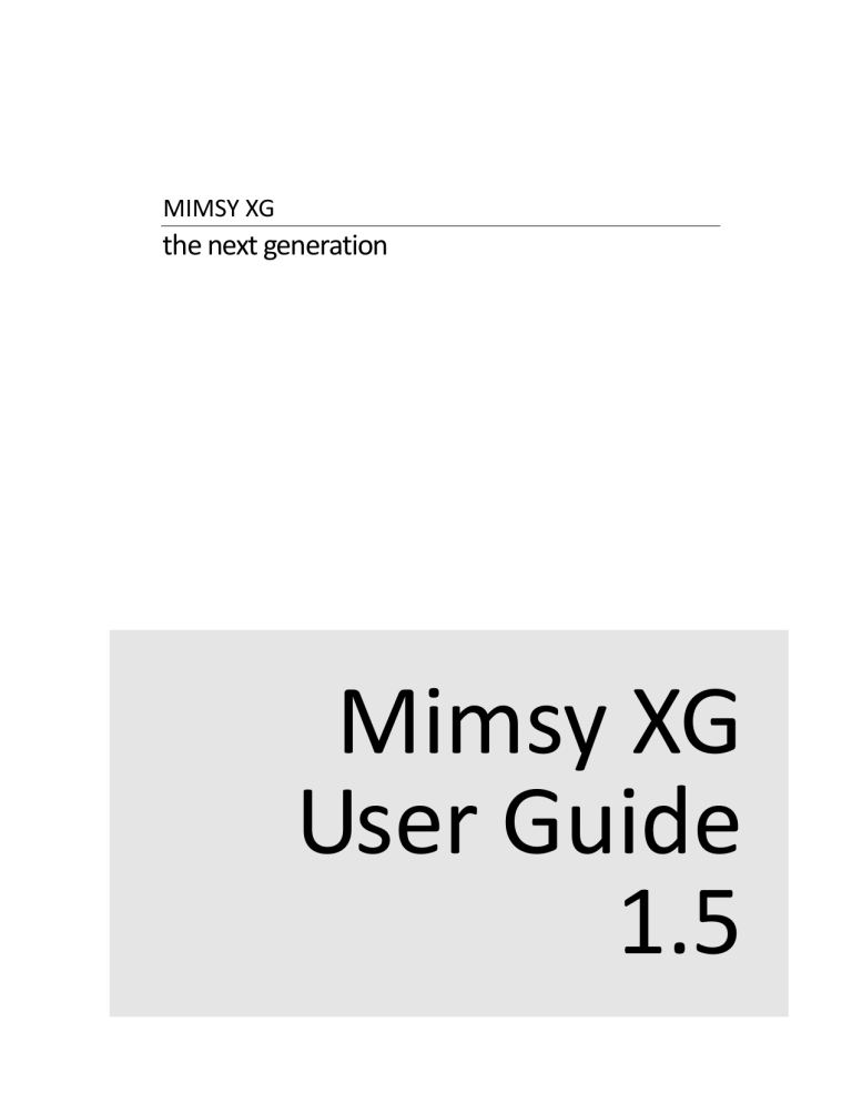 Mimsy Xg Selago Design Inc Manualzz