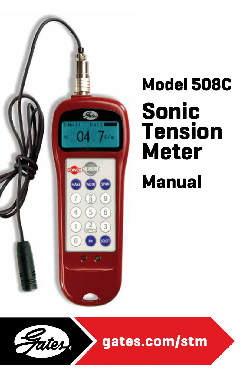 sonic tension meter
