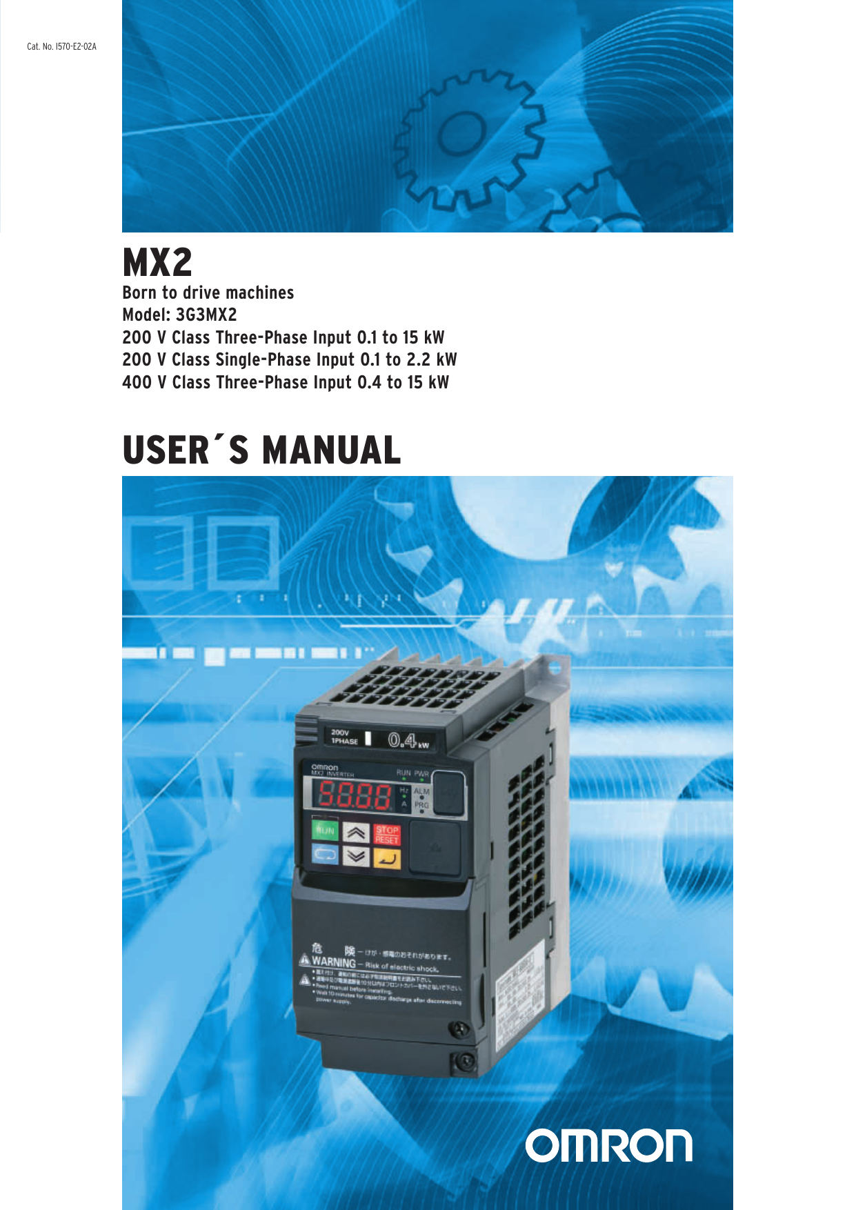 Omron inverter 3G3MX2-AB007-E programming cable+RASMI RFI filter ax-fim1014-re