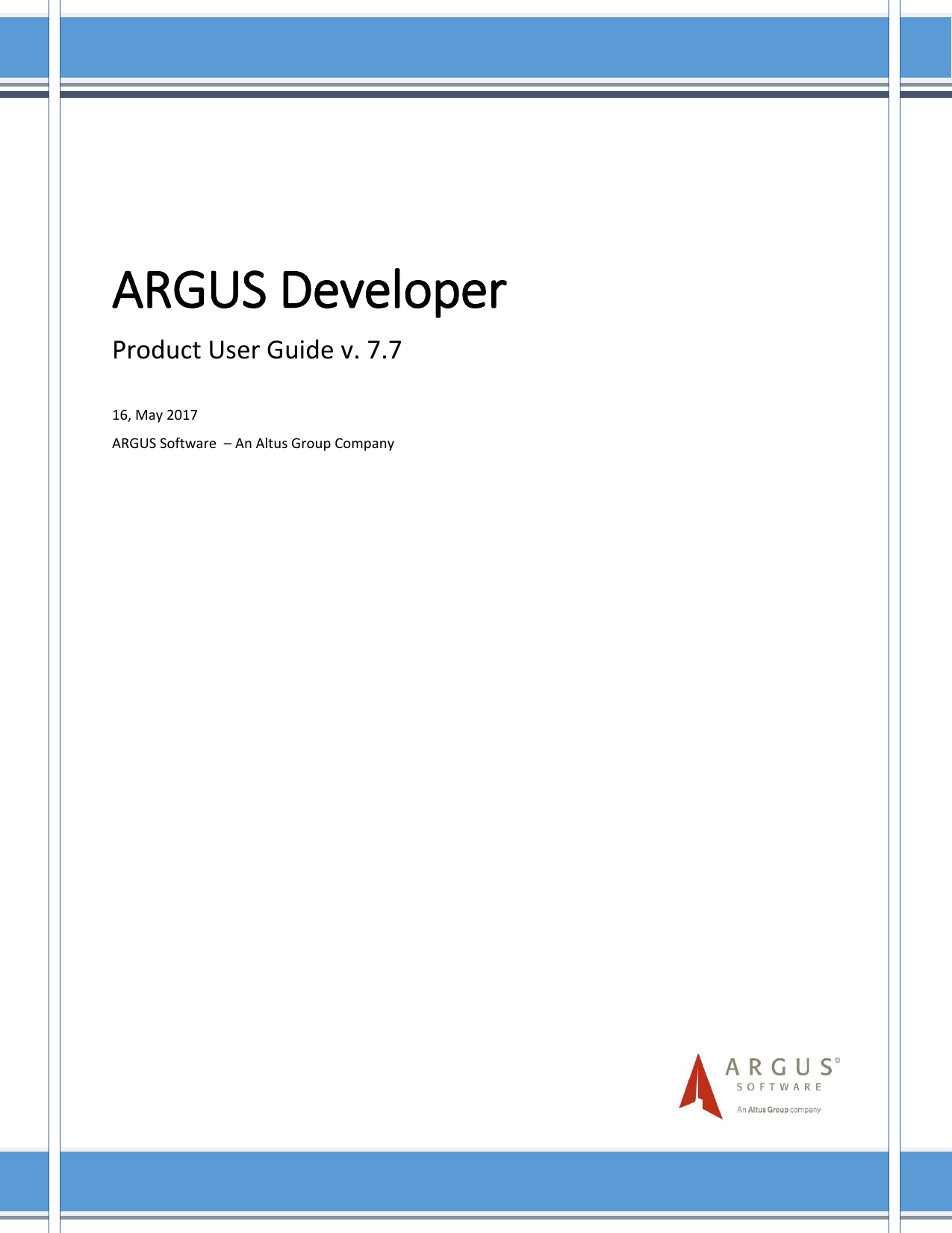 argus developer single family home