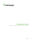 Data Security TRITON AP-DATA Gateway and Discover Installation Guide