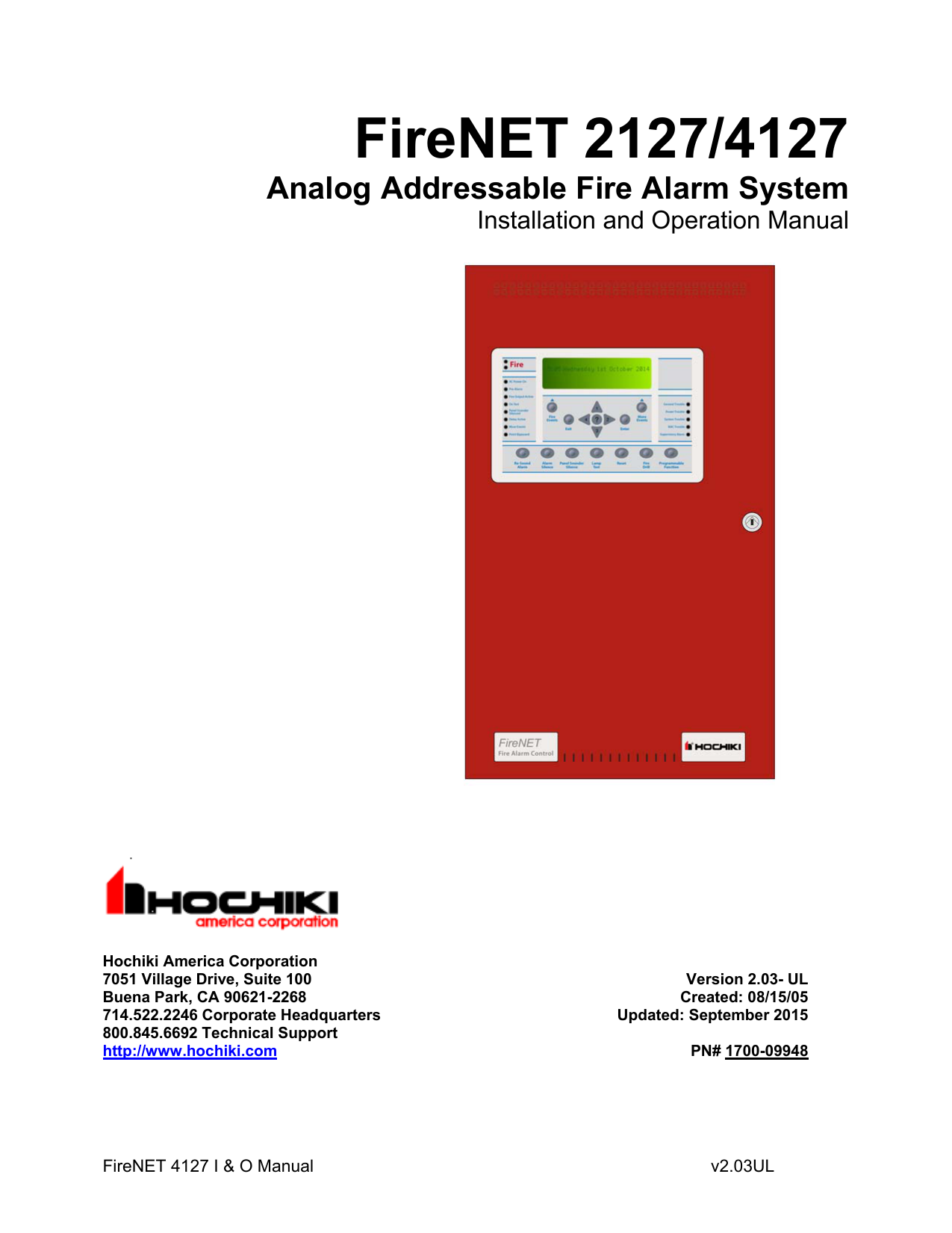 Hochiki Firenet21274127 Installation Instructions Manualzz 5609