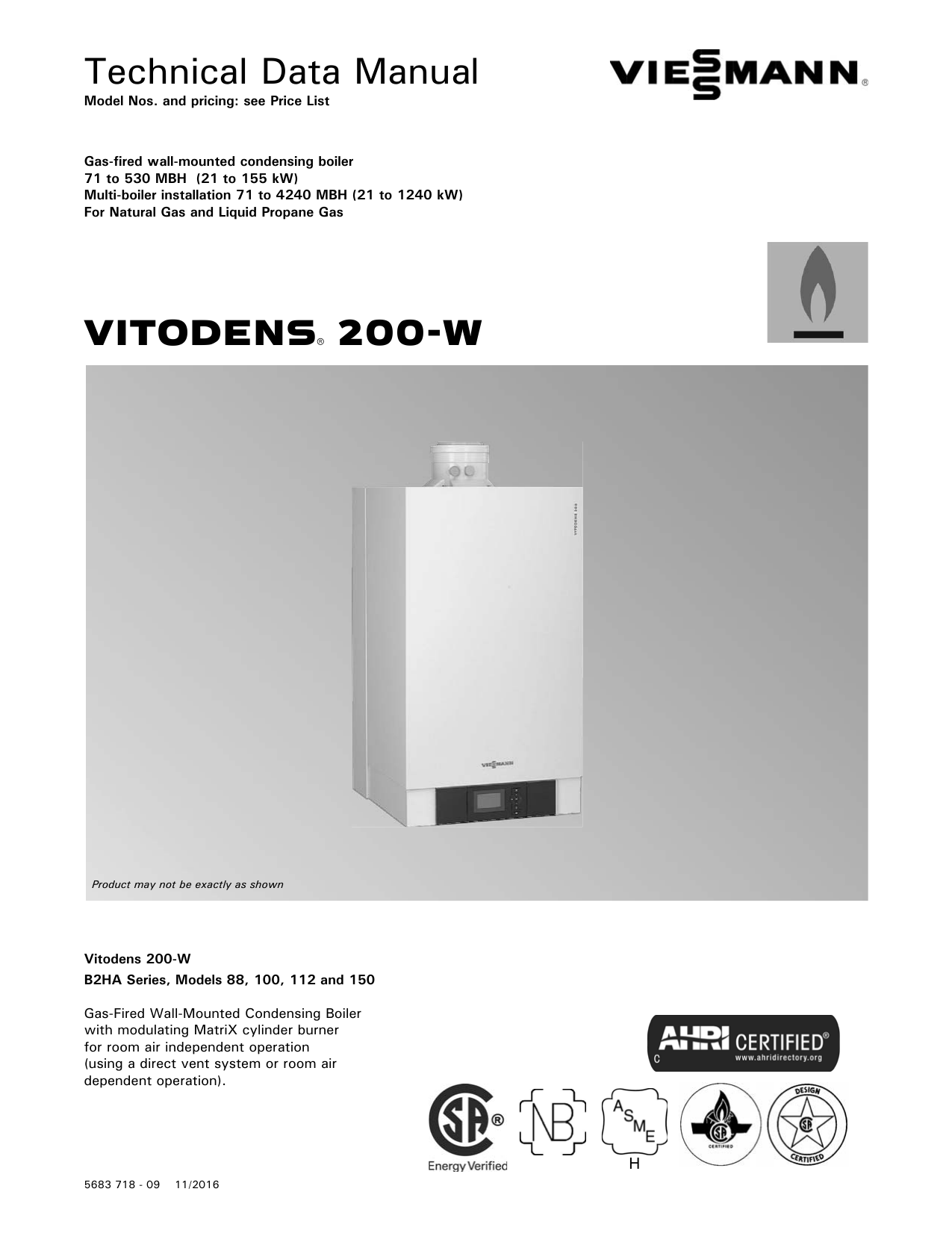 Viessmann Vitodens 200-w инструкция