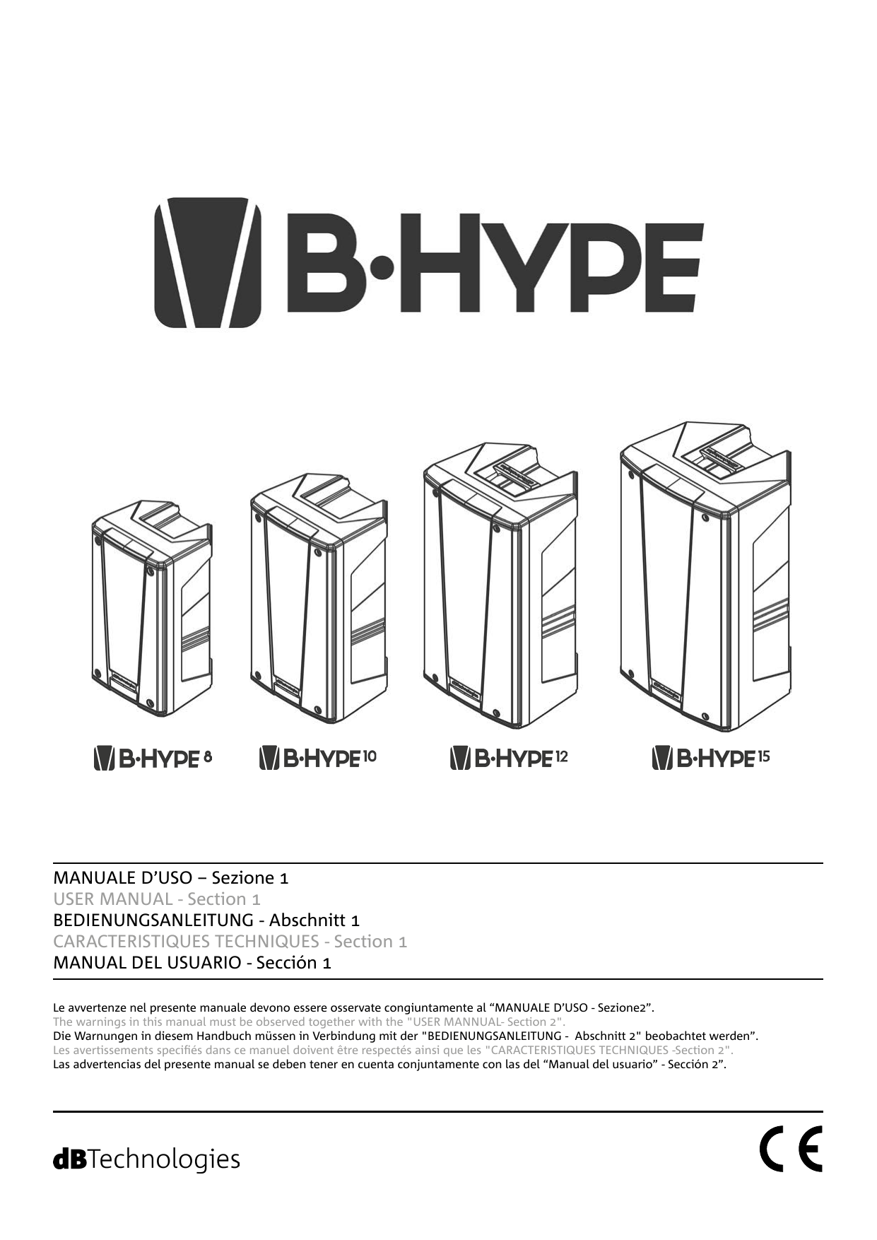 DB TECHNOLOGIES TRANSPORT COVER B-HYPE 8 TC-BH8