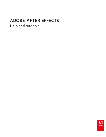 adobe after effect cs6 tutorials