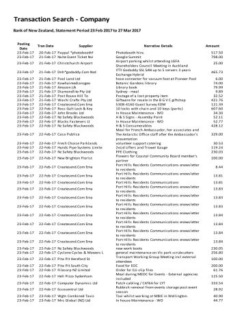 Transaction Search Company Manualzz