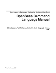 OpenSees Command Language Manual | AI Chat &amp; PDF