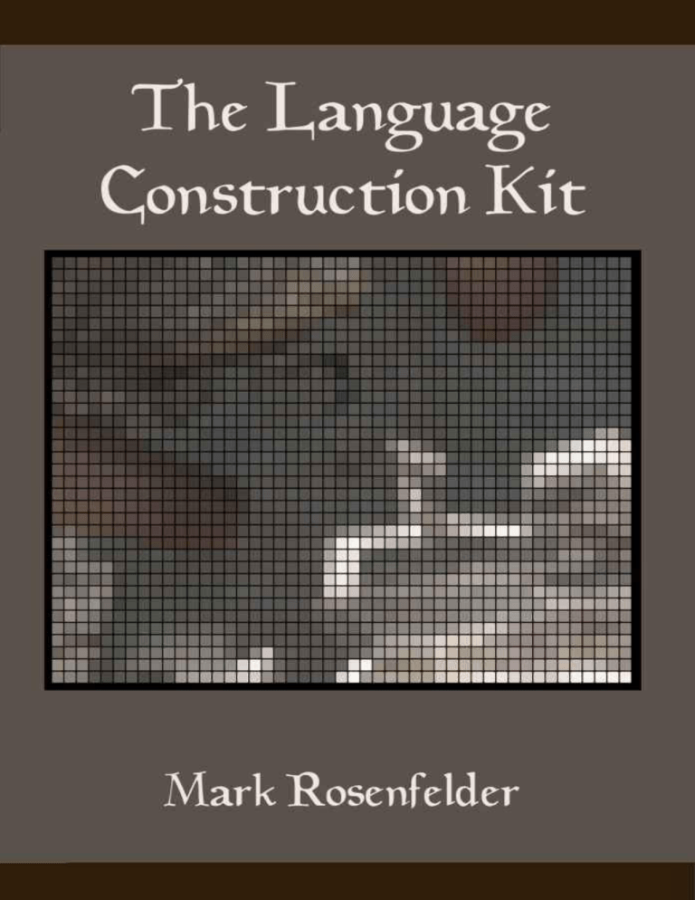 The Language Construction Kit Manualzz