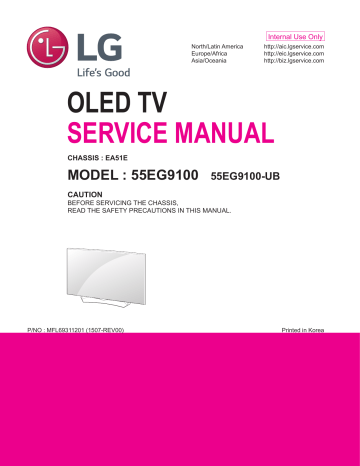 oled tv service manual | Manualzz