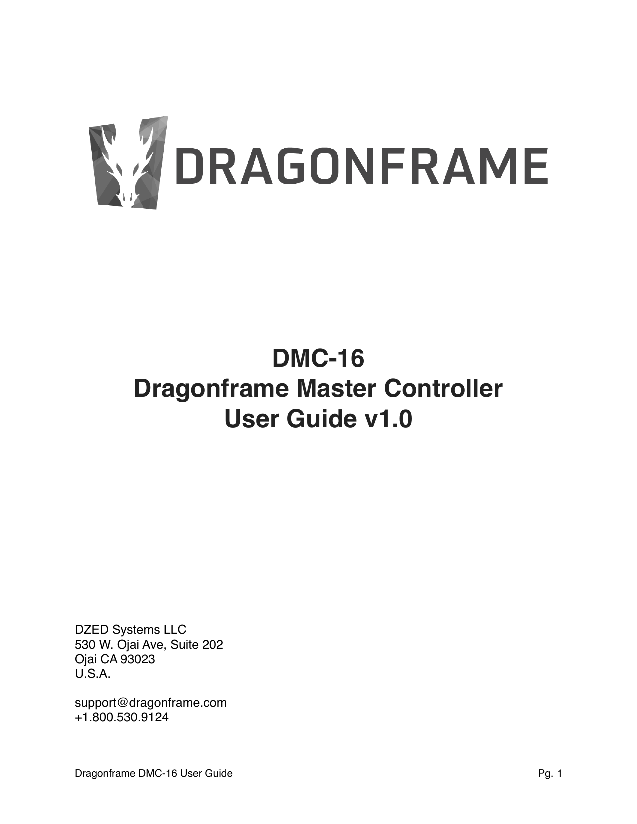 dragonframe manual