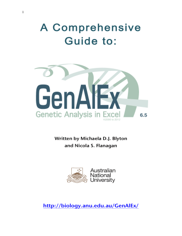 genalex software free download