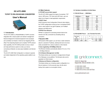 ATC-2000 User`s Manual | Manualzz