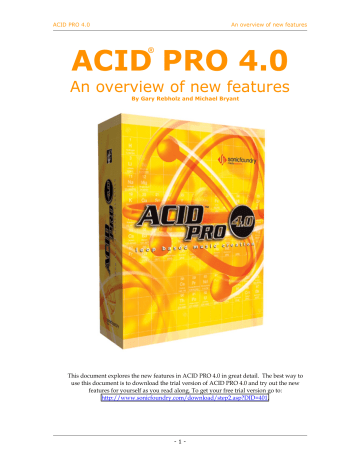 acid pro 8 - pitch shifting is slowing the track playback acid pro 8 - pitch shifting is slowing the track playback