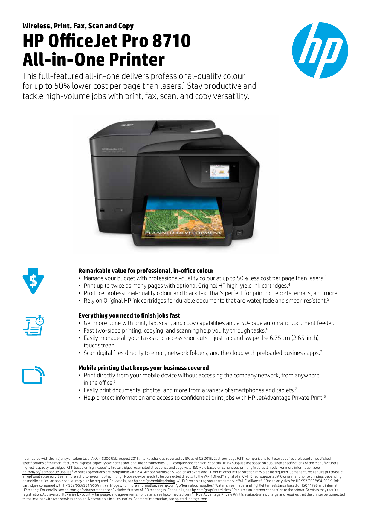 hp office jet pro 8710 scanning driver for mac