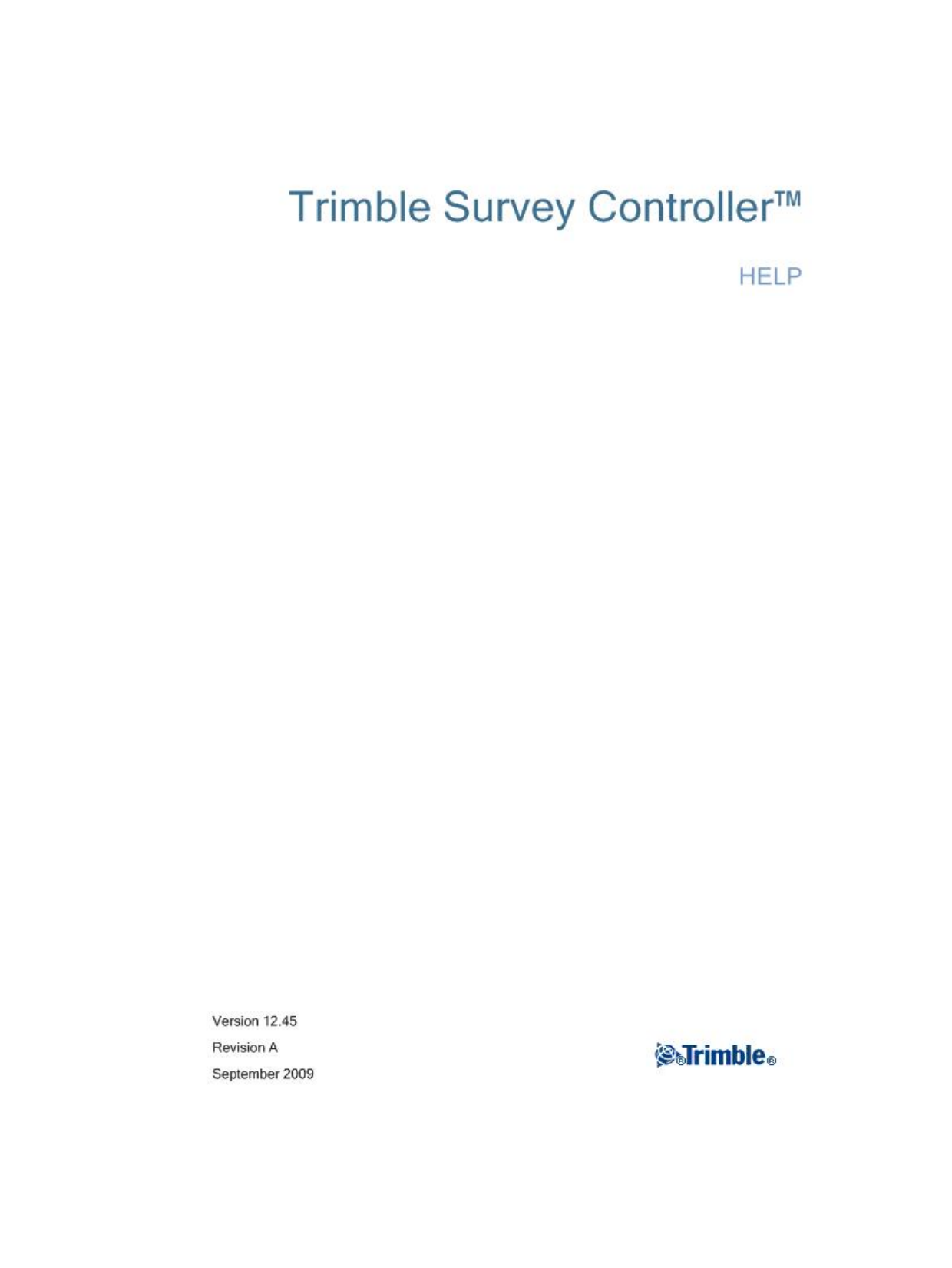 trimble survey controller raw file