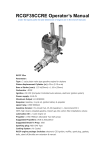 RCGF 35cc CRE Operator's Manual