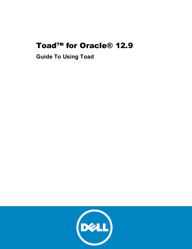 toad application for oracle
