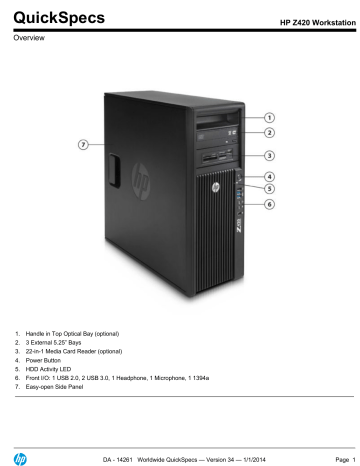 hp z420 drivers windows 7 x64