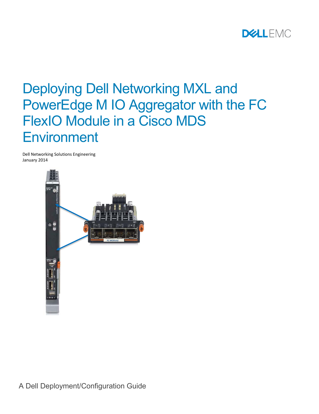 Deploying Dell Networking MXL and PowerEdge Manualzz