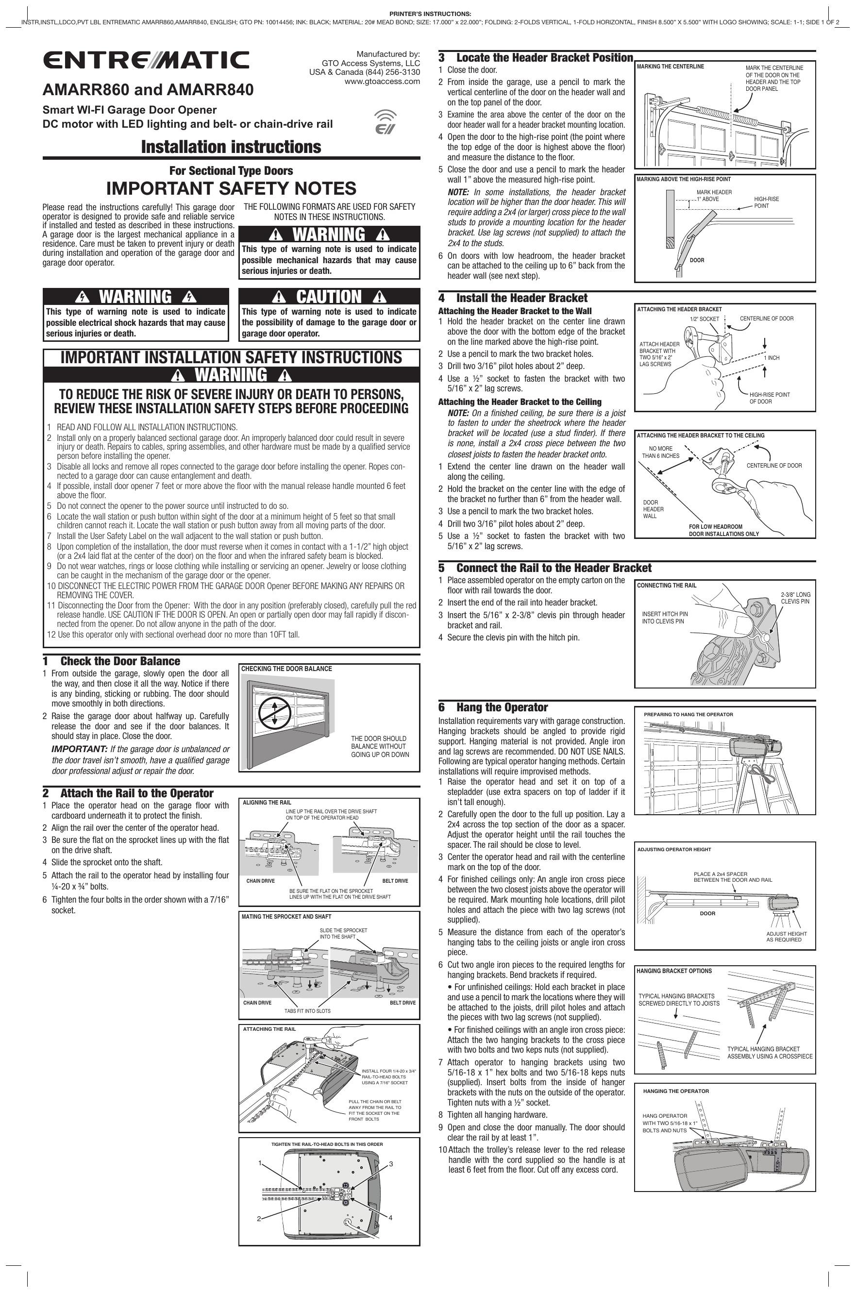 Installation Instructions Manualzz Com