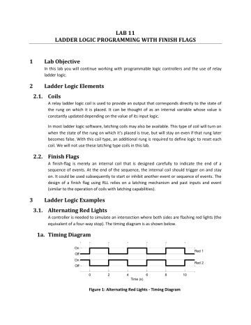 light sequencing ladder logic program examples