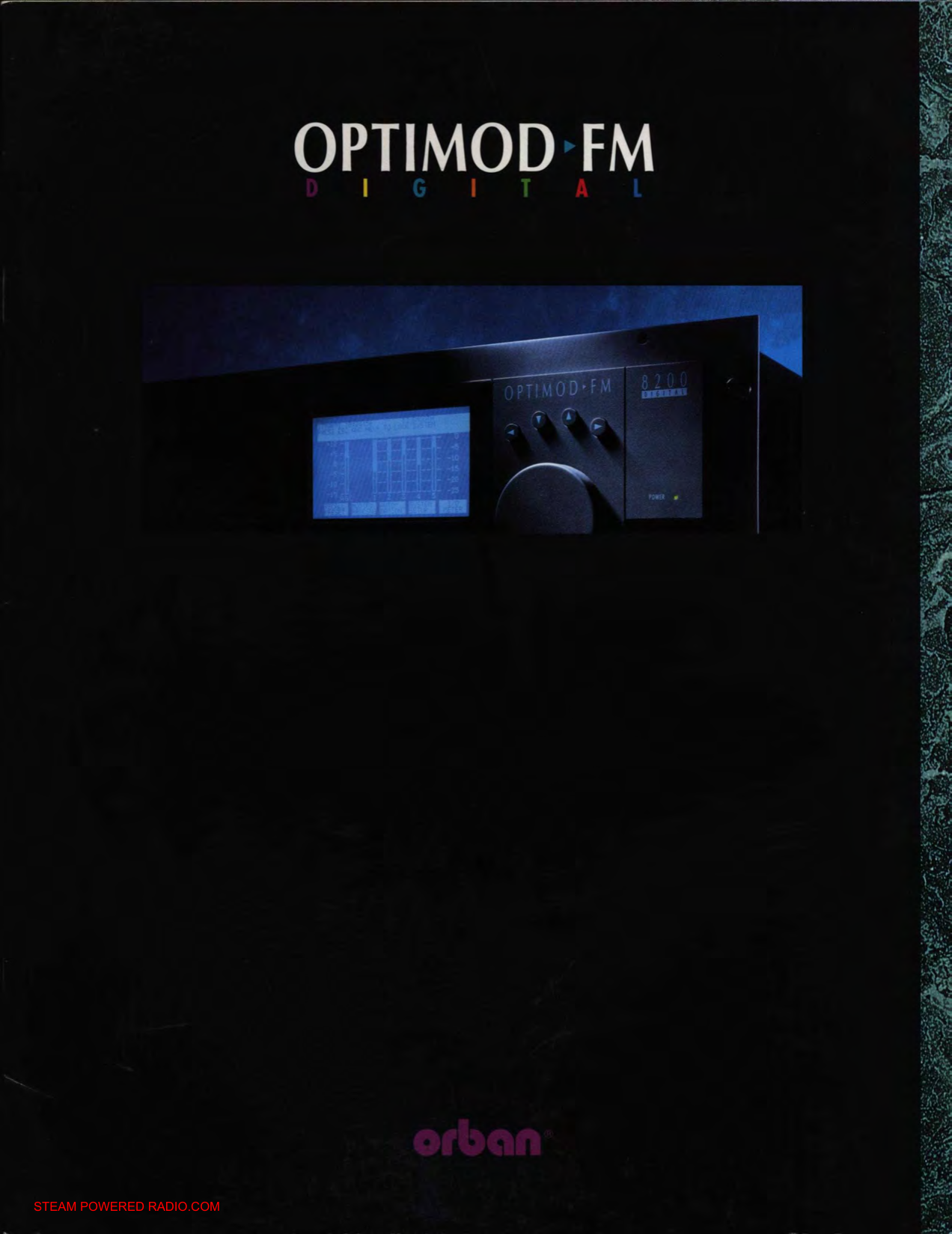 Orban Optimod Fm 8200 Brochure Manualzz