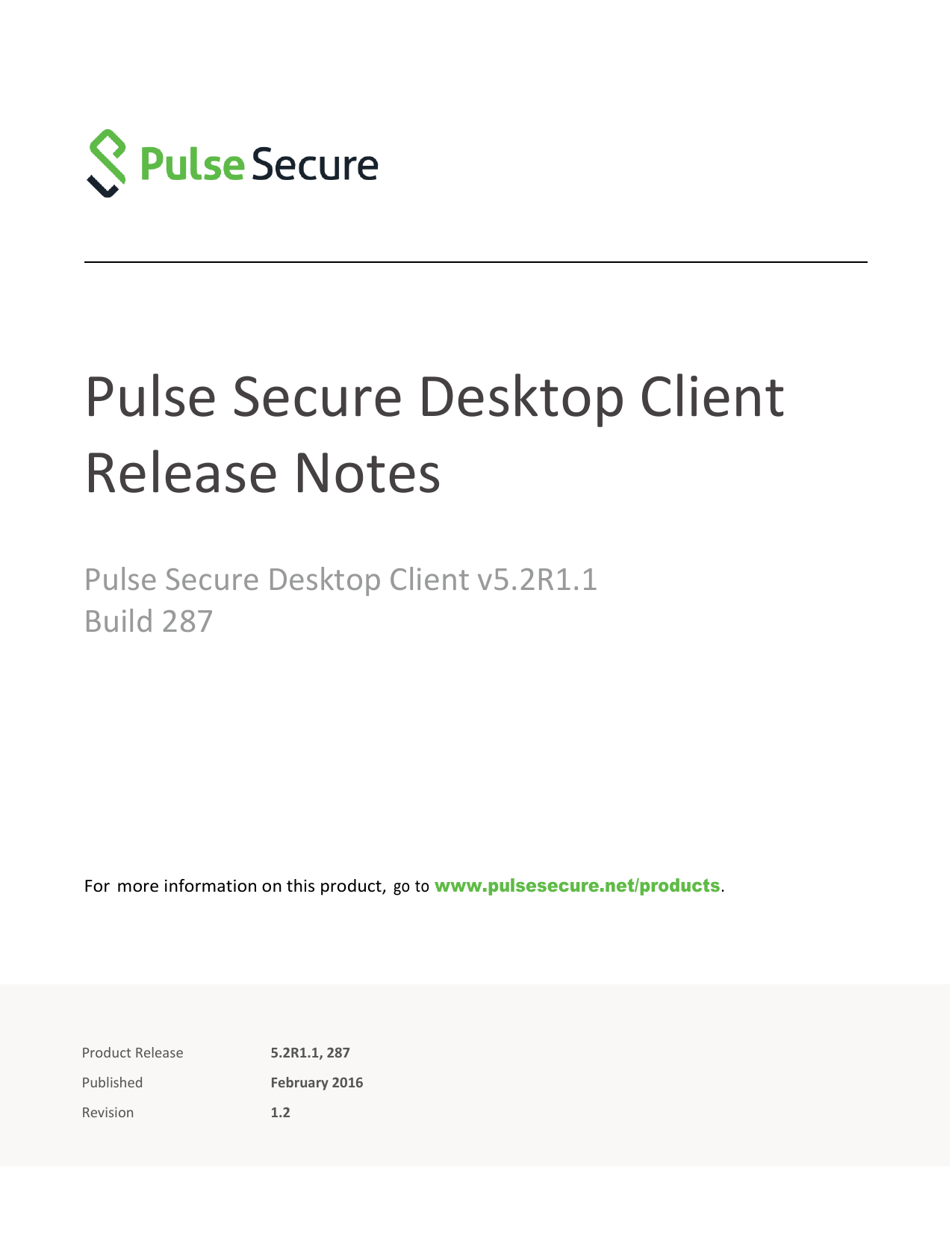 pulse secure client