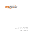 OneOS V4.2R5 Voice User Guide (Edition 5) - ONE 100, ONE 180, ONE 200, ONE 300, ONE 400
