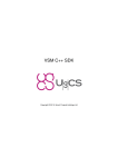 VSM SDK C++ - Developer Manual