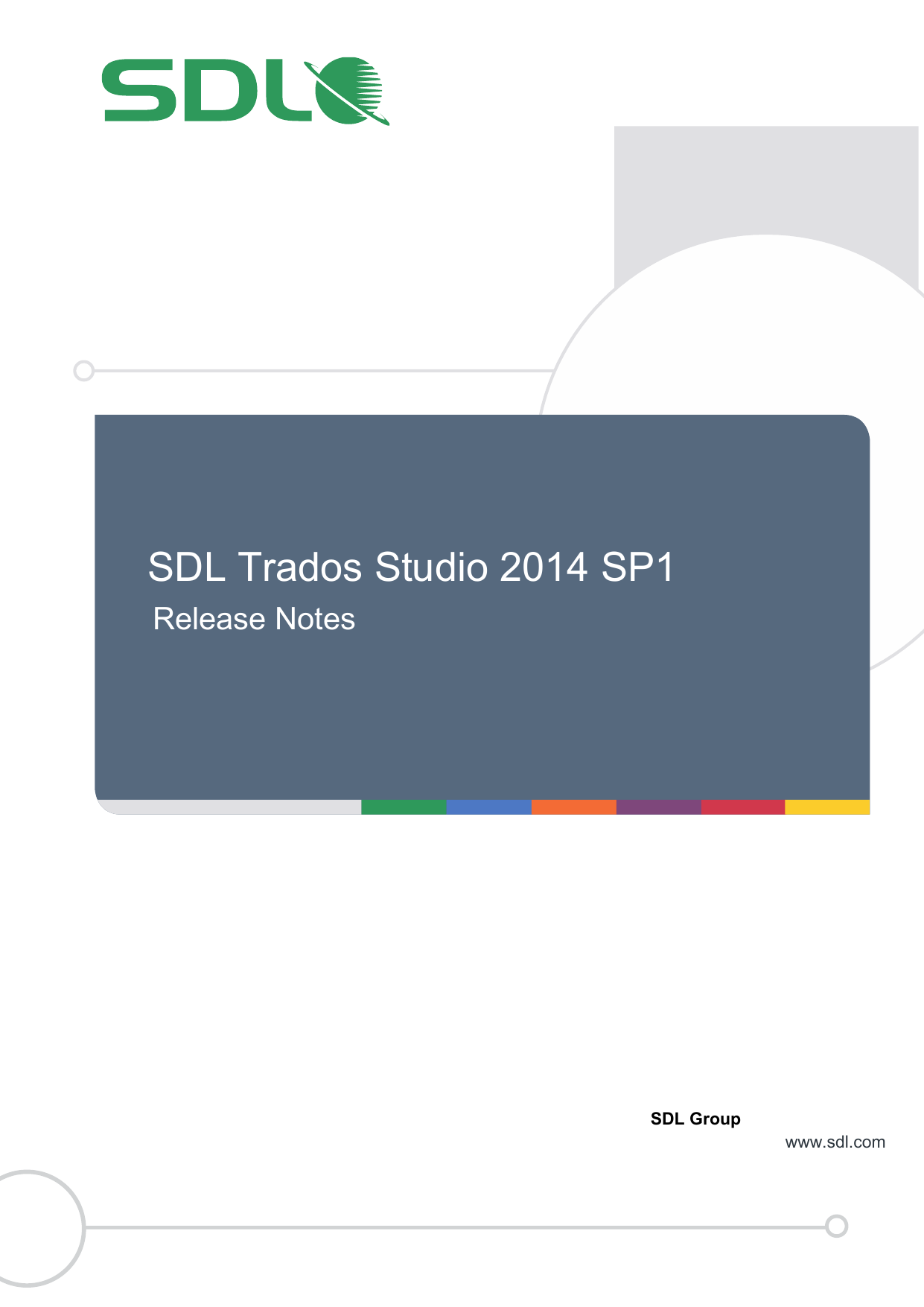 SDL Trados Studio 2014 SP1 - Release Notes | Manualzz