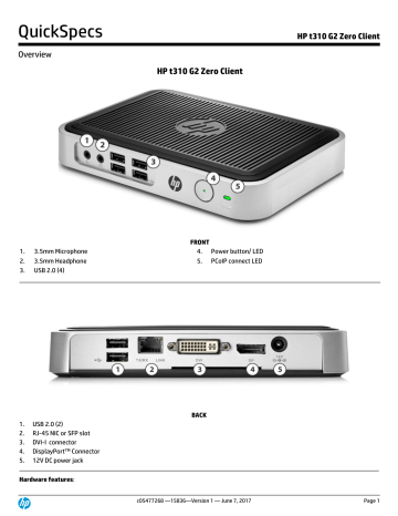 hp pcoip thin client