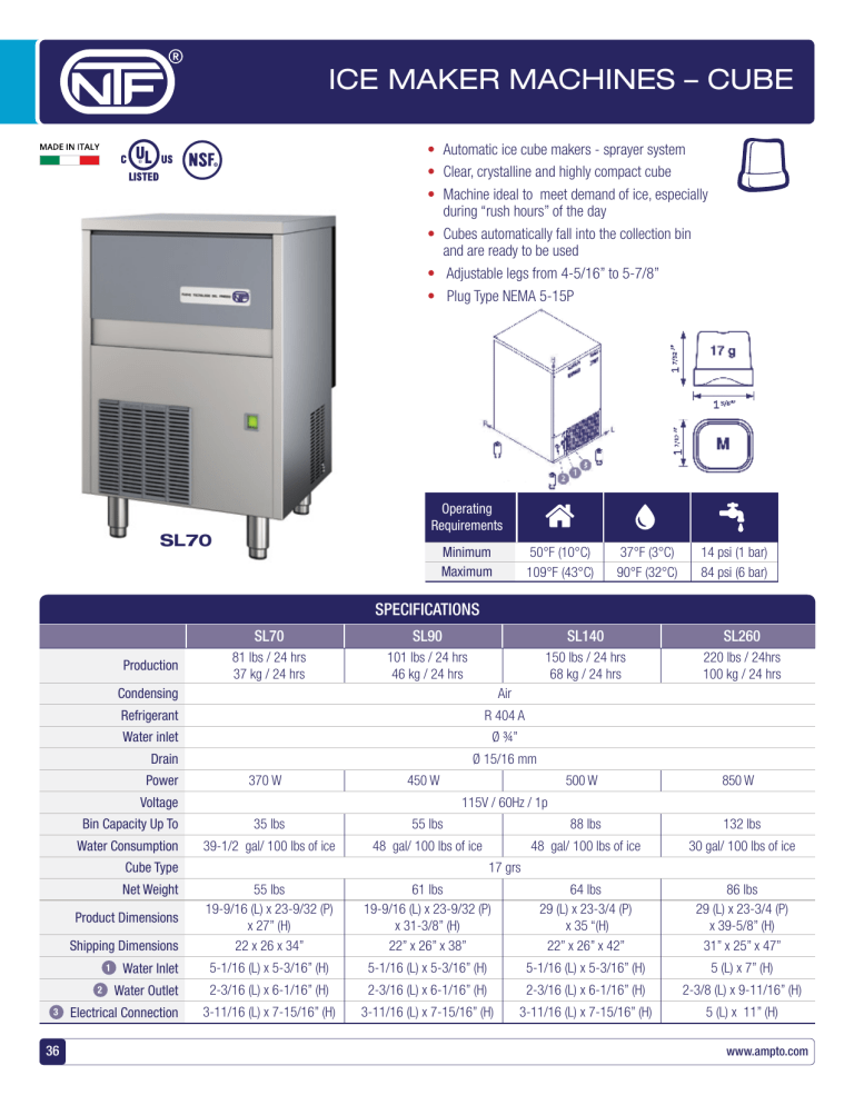 Ice Maker Machines Cube Manualzz