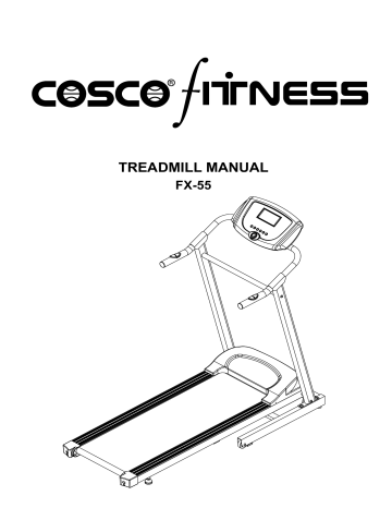 Cosco fx 55 discount treadmill