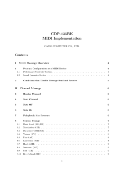 Casio CDP-235R - User guide, User manual