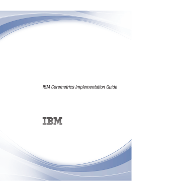 IBM Coremetrics Implementation Guide | Manualzz