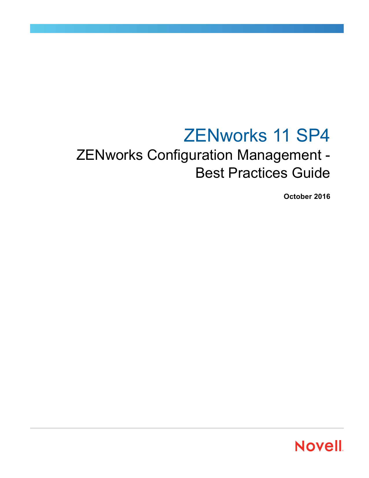 novell zenworks configuration management 10 sp2