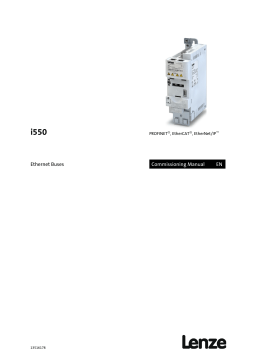 Lenze i550 Inverter Commissioning Manual