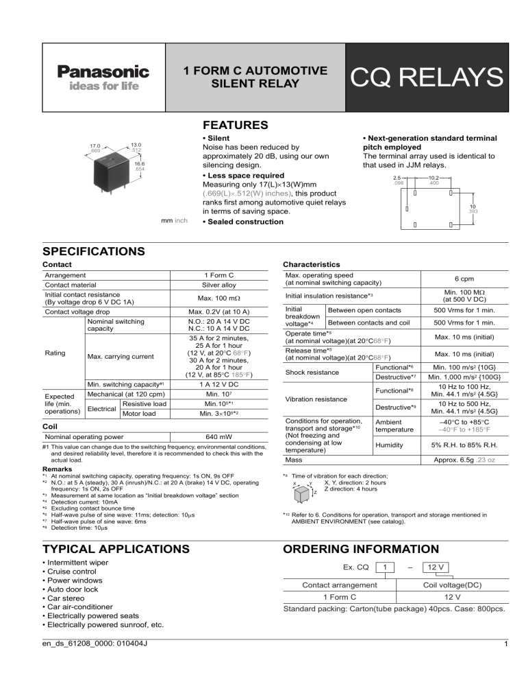 Cq Relays Manualzz