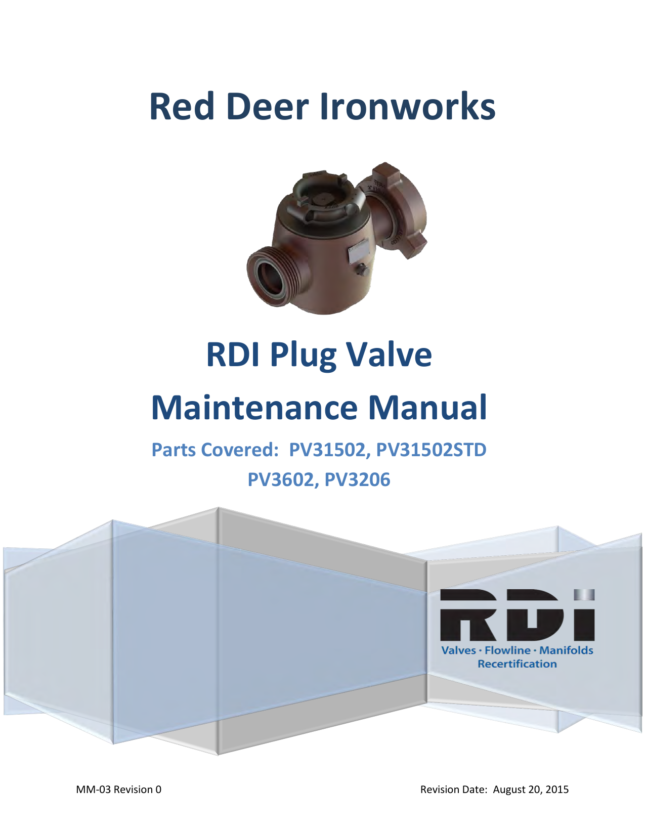 Flowserve Plug Valve Maintenance Manual