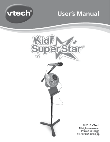 Kidi Super Star Manual Manualzz