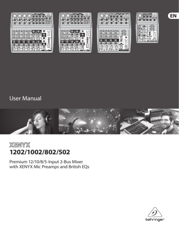 Behringer 1202 Mixing Console Owner's Manual | Manualzz